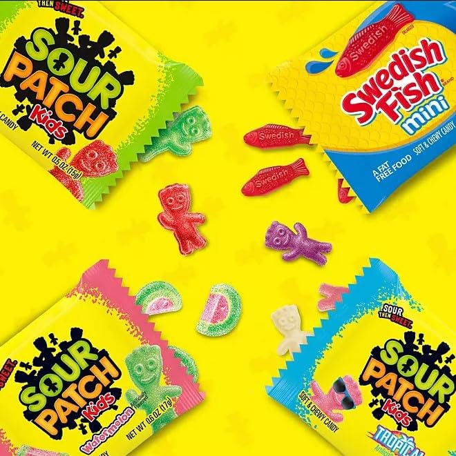 LIVEBEAR Swedish Fish Mini bag offers chewy treats in one pack