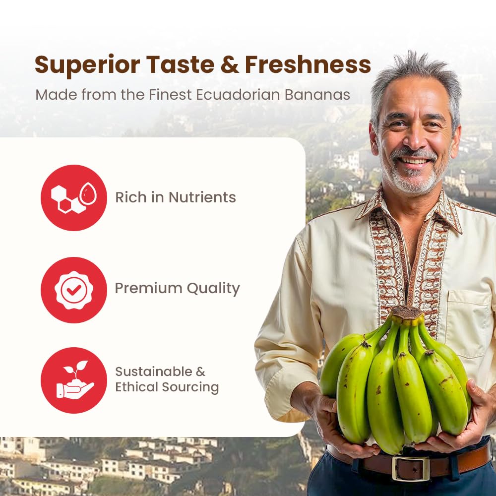 LiveKuna Banana Flour storage demonstrates pantry-ready freshness.