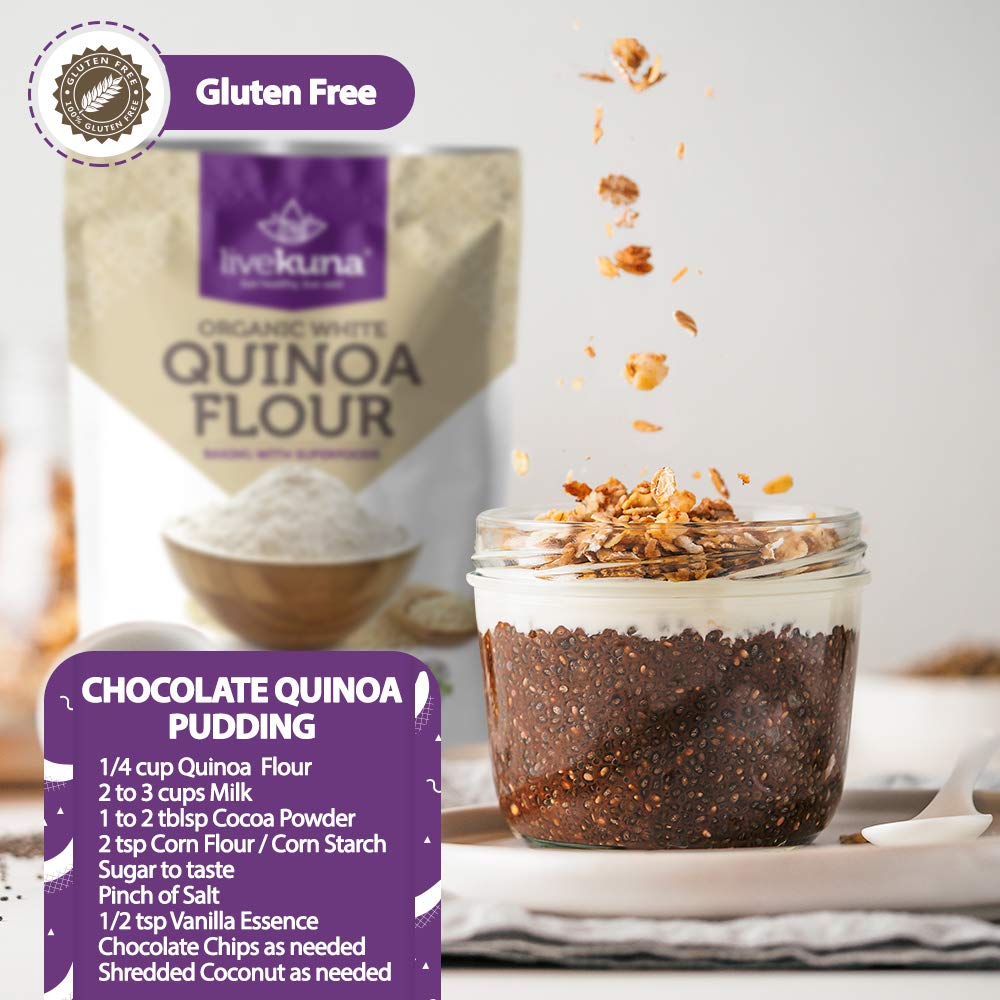 LiveKuna Organic Quinoa Flour field view from Ecuador.