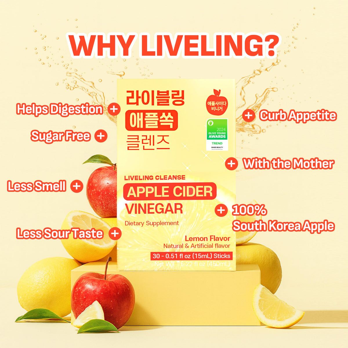 Liveling Compact Pack provides portable ACV sticks.