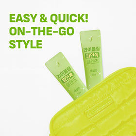 LIVELING Lemon balm Pu'er tea-infused stick for flavorful, soothing beverage occasions.