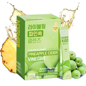 LIVELING Pineapple Cider Vinegar Stick for on-the-go hydration and digestion support.