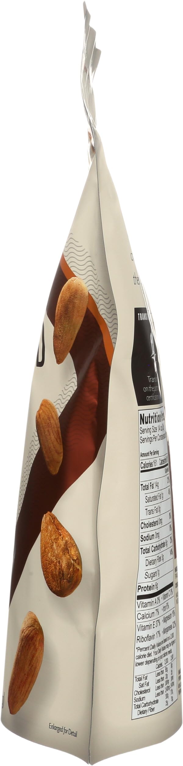 Living Intentions sprouted almonds, vegan and paleo-friendly snack.