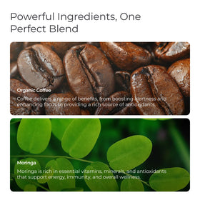 Livingood Daily coffee with coconut milk creamer creates a creamy cup.