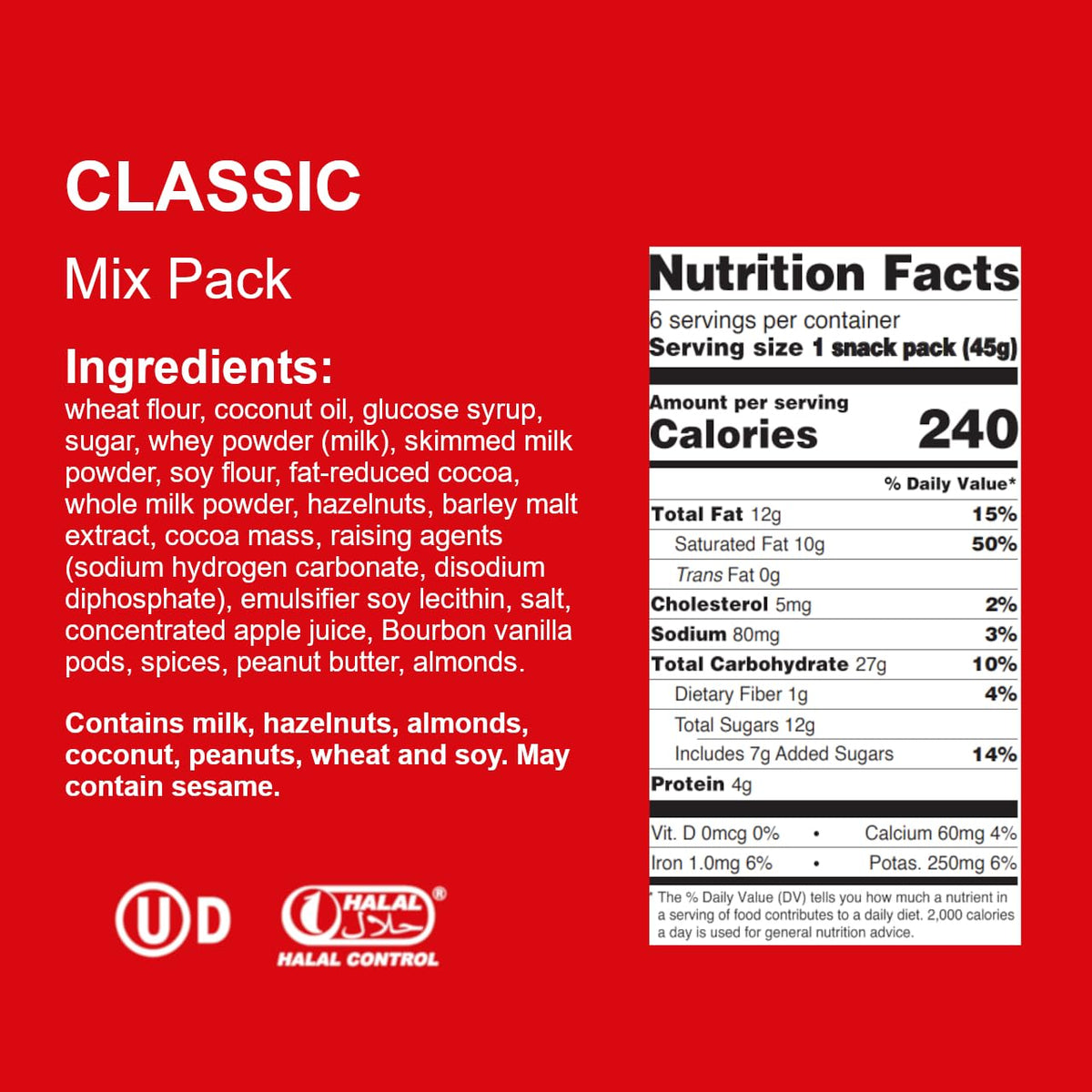 Loacker Classic Wafers close-up emphasizes crisp, crunchy texture.