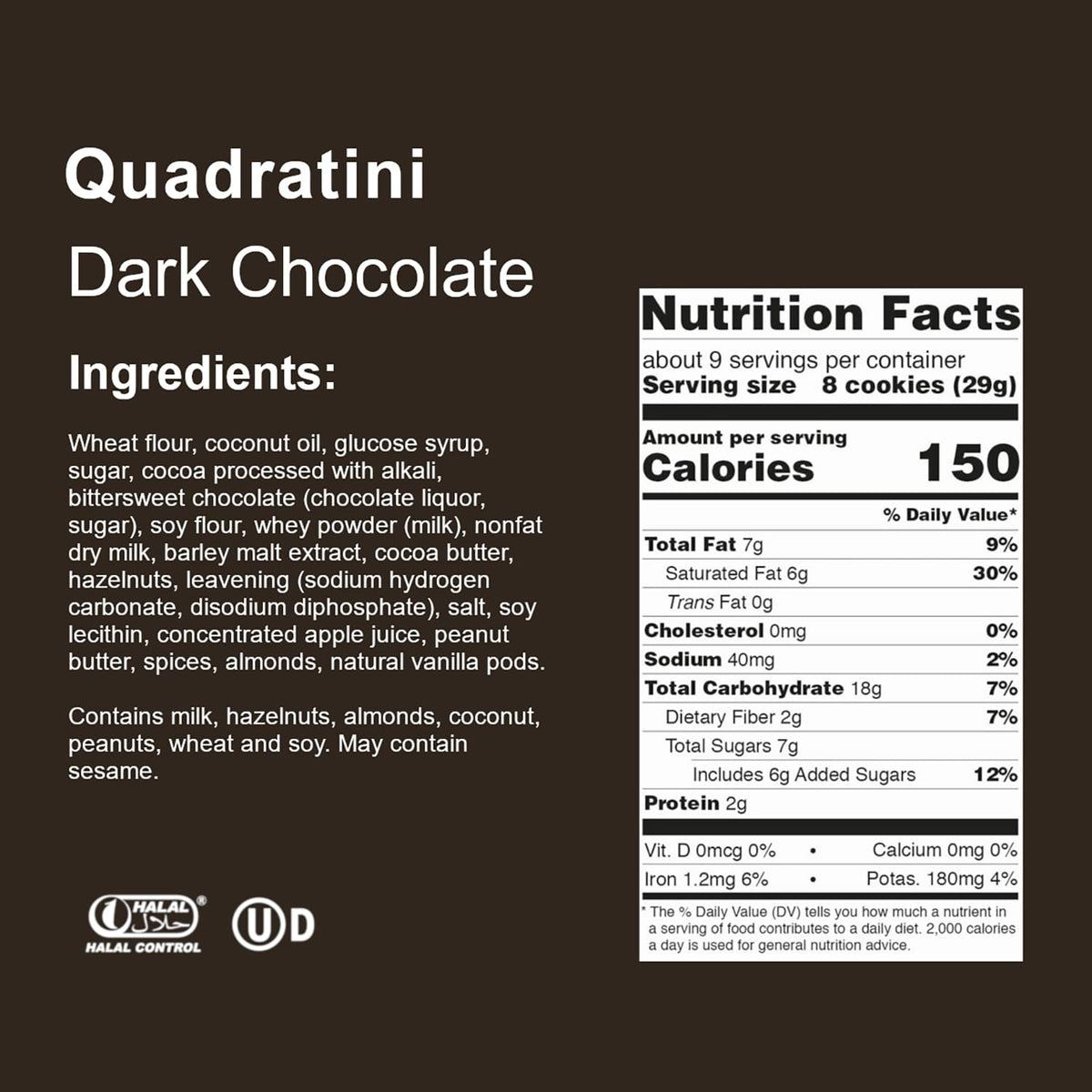 Loacker Quadratini break-time snack, perfect for study or work.