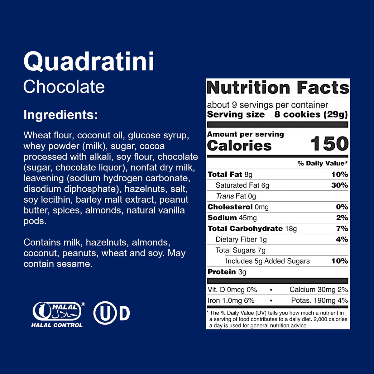 Loacker Quadratini holiday gift pack, a festive treat idea.