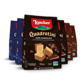 Loacker Quadratini large pack cover for sharing with family and friends