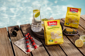 Loacker Quadratini Lemon is Non-GMO certified, supporting ingredient transparency.