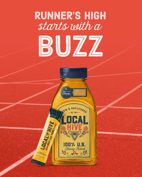 Local Hive Honey Packets Raw Unfiltered preserves natural flavor and nutrients for quick energy.