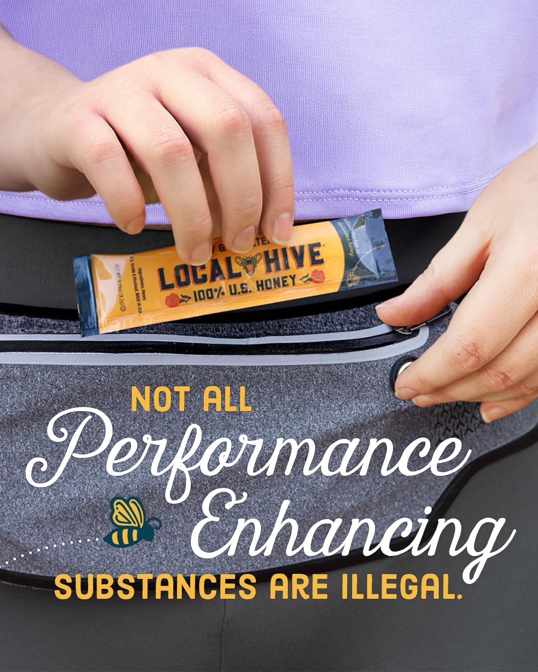 Local Hive Honey Packets Travel-Friendly design reduces mess during commutes.