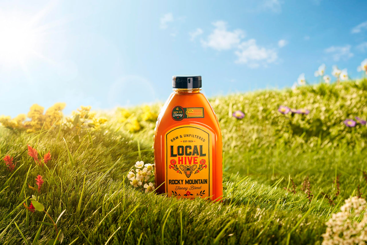 Local Hive Rocky Mountain Honey for baking, enhancing sauces and desserts