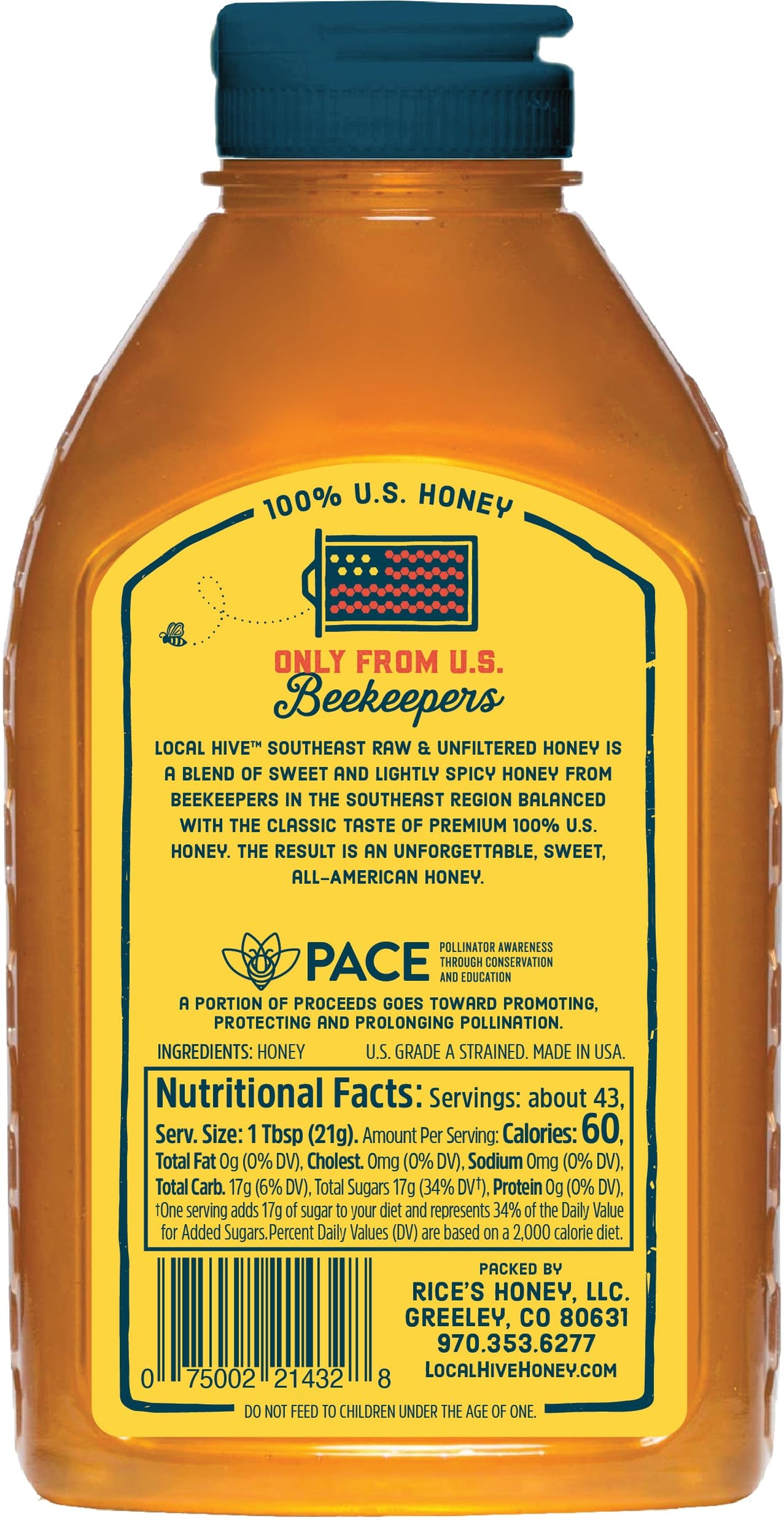 Pouring Local Hive Southwest Honey reveals natural sweetness for tea and toast.