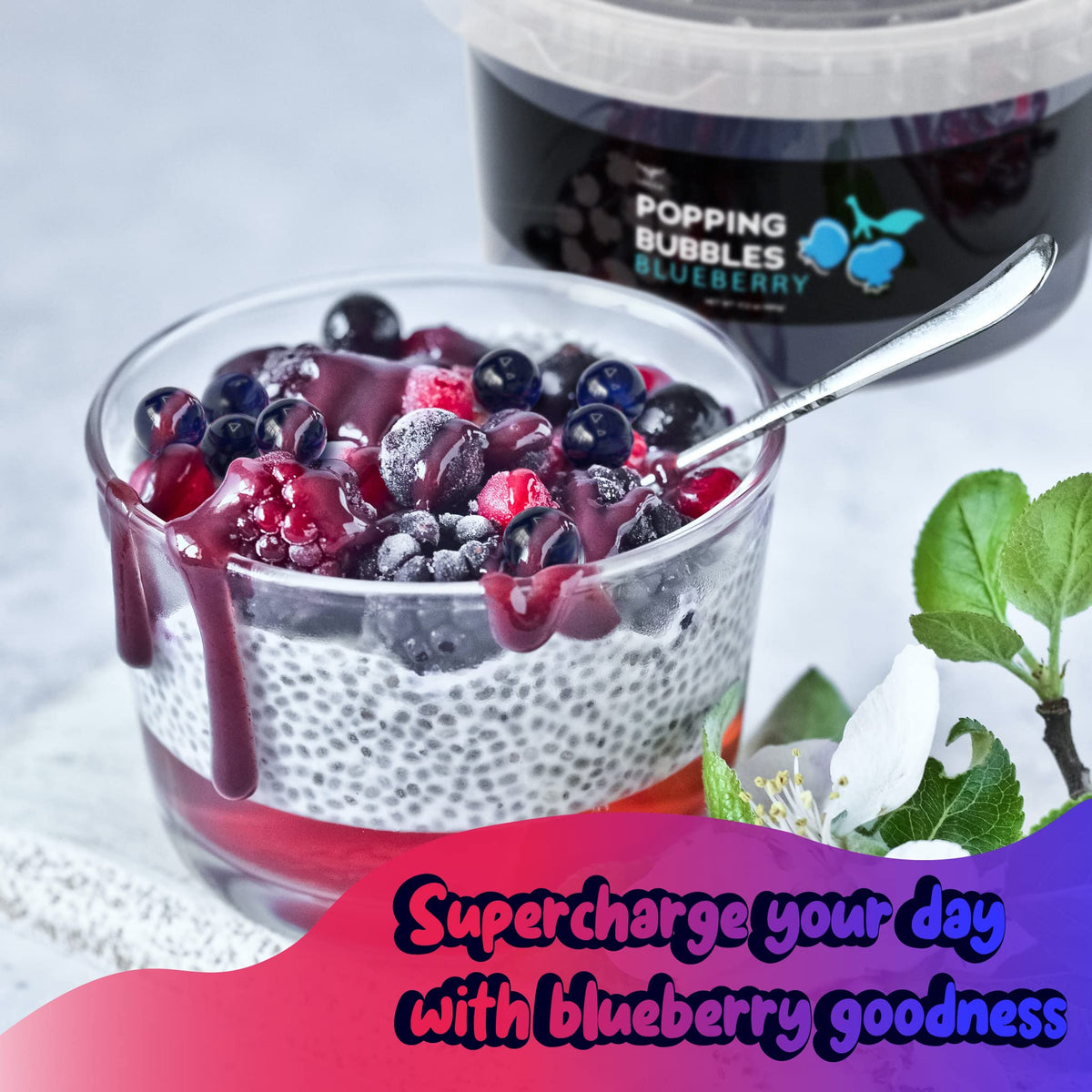 LOCCA popping boba pearls elevate party drinks and desserts.
