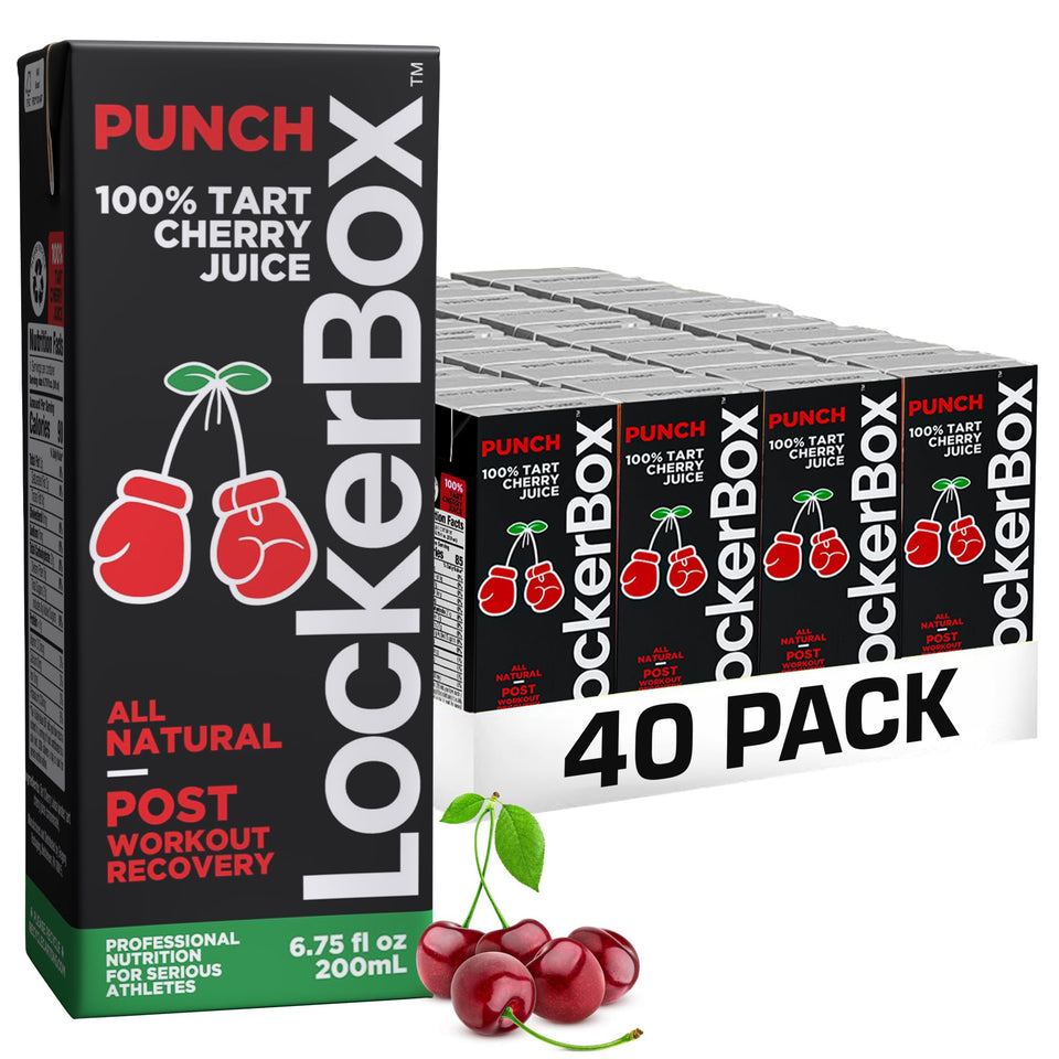 LockerBox PUNCH front view of the juice box, portable recovery for teams.