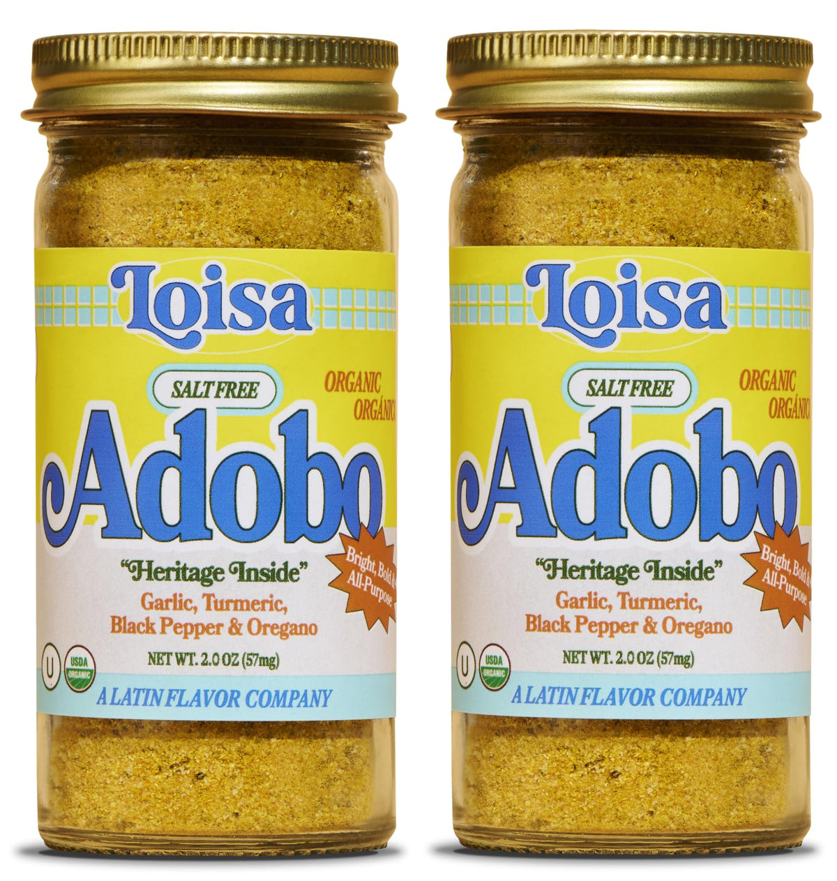 Loisa Adobo seasoning bottle pouring to boost chicken flavor.