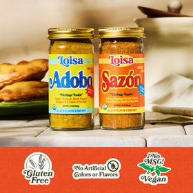 Loisa Adobo + Sazon Duo cooked chicken dish showcases Latin flavor profile