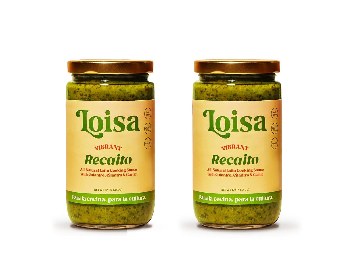 Loisa Recaito two-pack bottle pour for pantry-ready Latin flavor