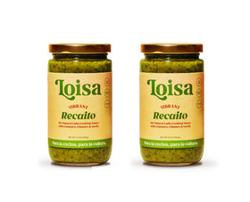 Loisa Recaito two-pack bottle pour for pantry-ready Latin flavor
