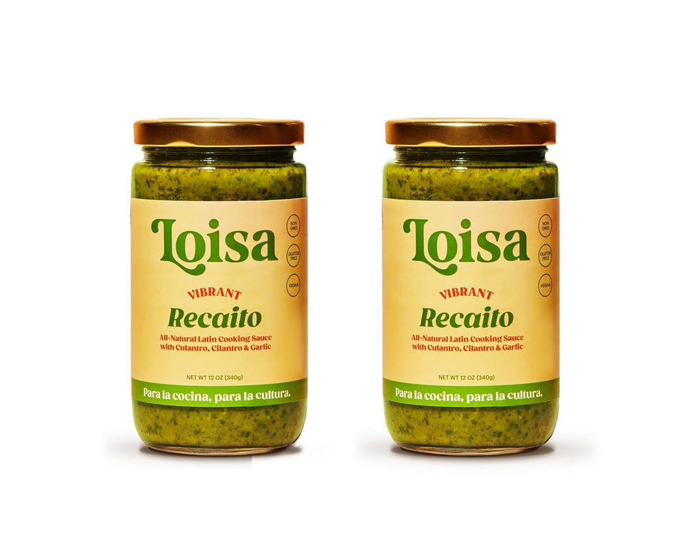 Loisa Recaito two-pack bottle pour for pantry-ready Latin flavor