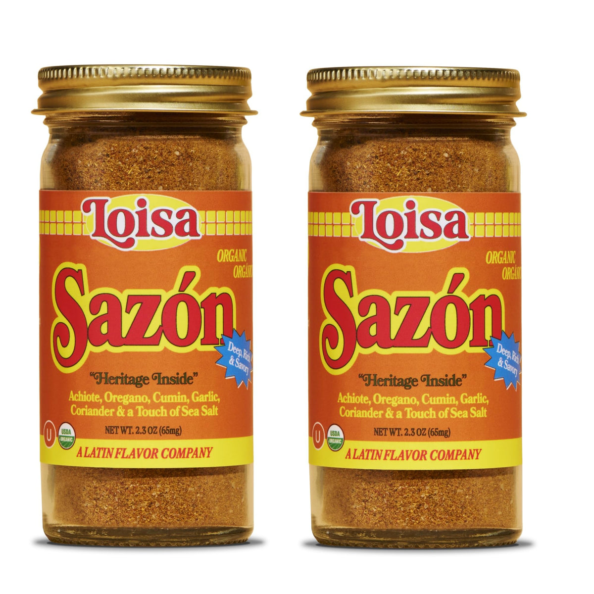 Loisa Sazón two-pack bottle ready for versatile meals and real flavor.