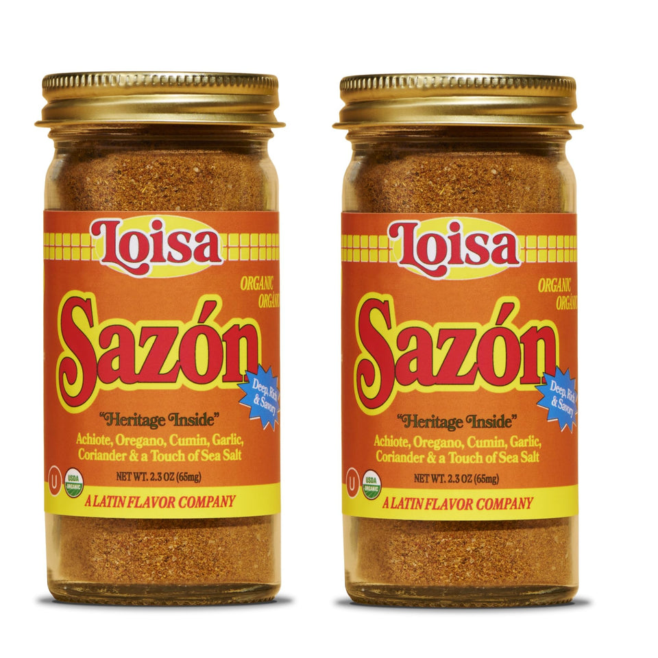 Loisa Sazón two-pack bottle ready for versatile meals and real flavor.