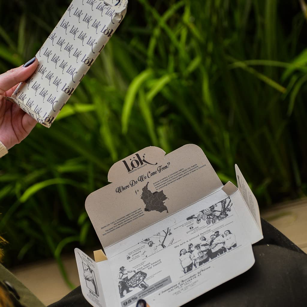 LöK bean-to-bar process illustration emphasizing quality craftsmanship.