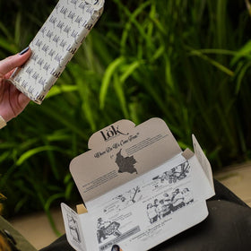 LöK bean-to-bar process illustration emphasizing quality craftsmanship.