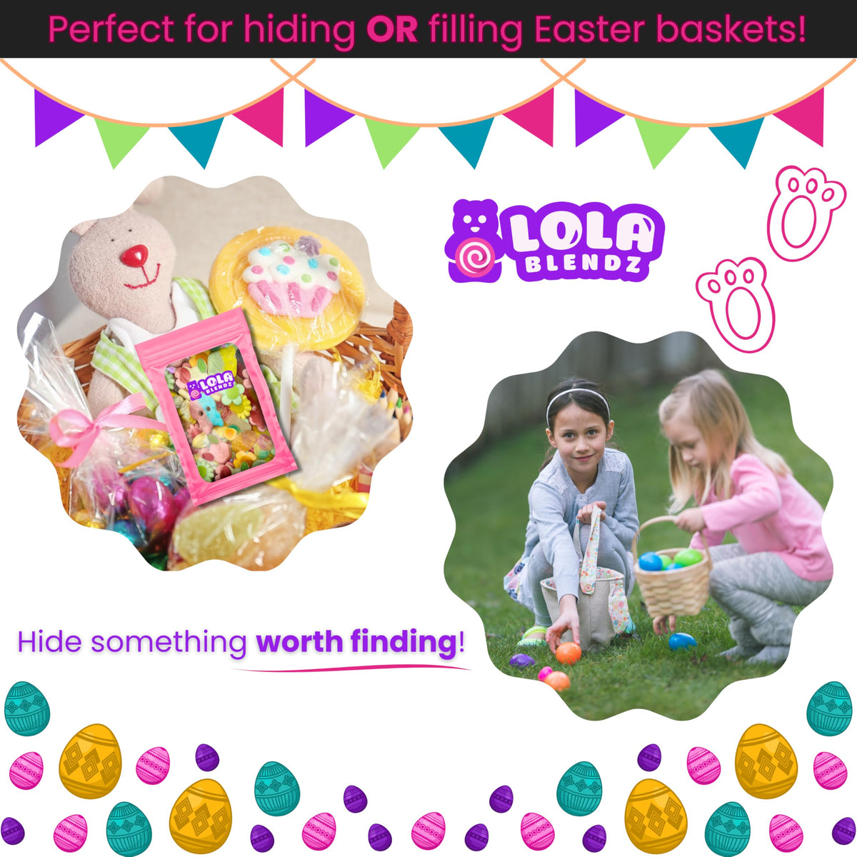 Lola Blendz bunny gummies bring cute spring treats for kids.