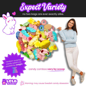 Lola Blendz pacifiers candy adds playful Easter flavor.