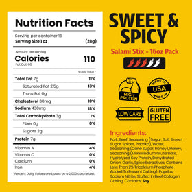 Long John Snacks dried salami sticks close-up showing premium texture and flavor.