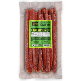Long John Snacks dried salami sticks hero pack for on-the-go protein