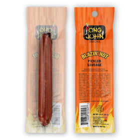 Long John Snacks two heat flavors Mild Fire and Max Heat for spice tastes.