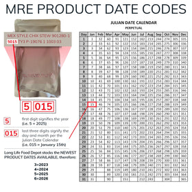 Long Life Food Depot MRE Entrees: Chicken Stir Fry offers balanced flavor with no cooking needed.