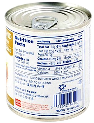 Longevity Sweetened Condensed Milk Gold four-pack shown as a versatile dessert topping.
