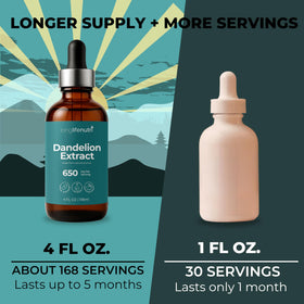 Amber liquid drops in glass bottle for precise dosing.
