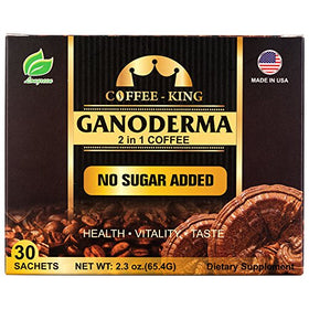 Longreen Ganoderma Coffee being poured into a cup for a quick, sugar-free pick-me-up.