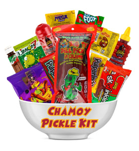 LookOn Chamoy Pickle Kit featuring Alamo pickle for bold, share-worthy snacking.