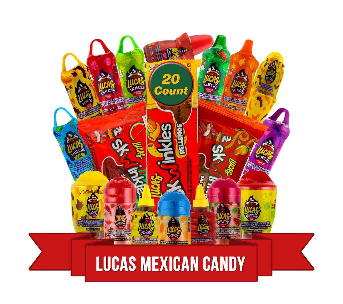 Look-On Lucas candy mix assortment ready for party snacking