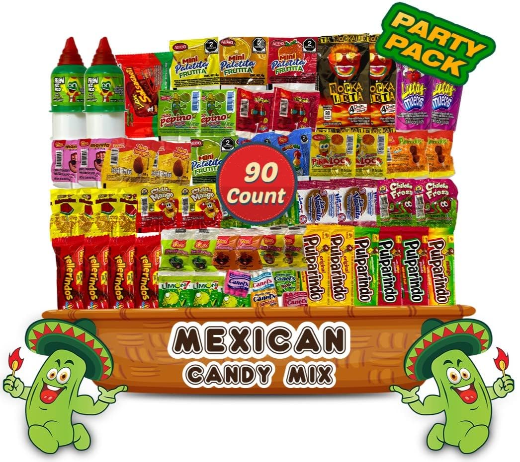 LookOn Mexican Candy Assortment Pack image, ideal for party snacking and gifting.