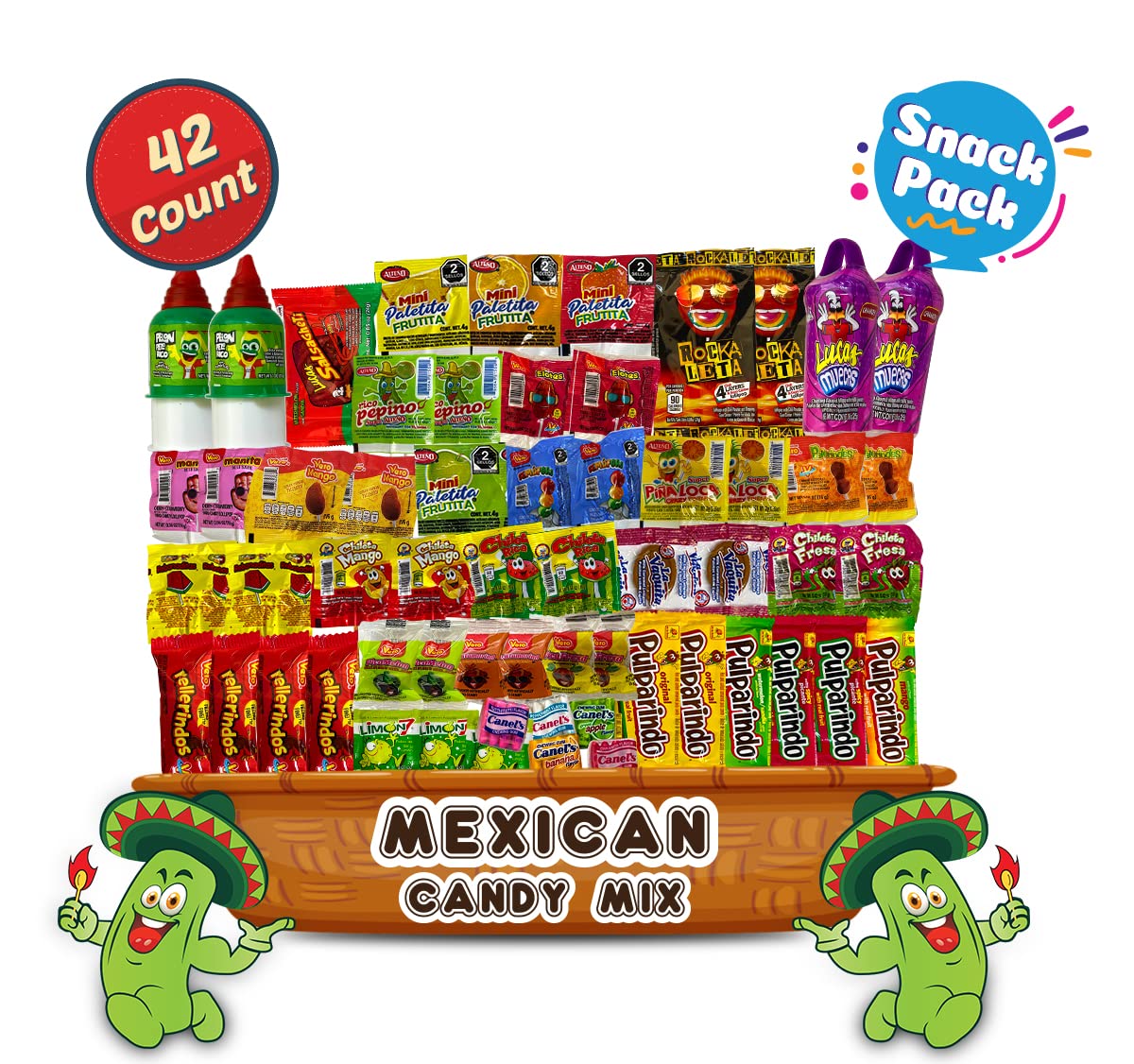 LookOn Mango Lollipop candy with tropical fruit flavor
