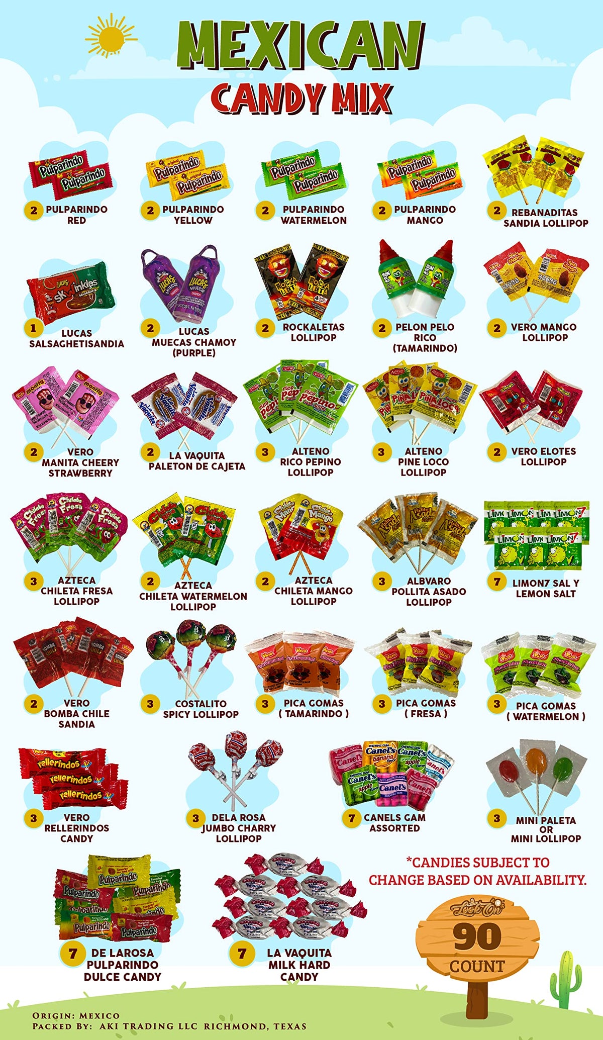 LookOn Pelon Pelo Rico candy close-up, bold spicy-sweet flavor moments.