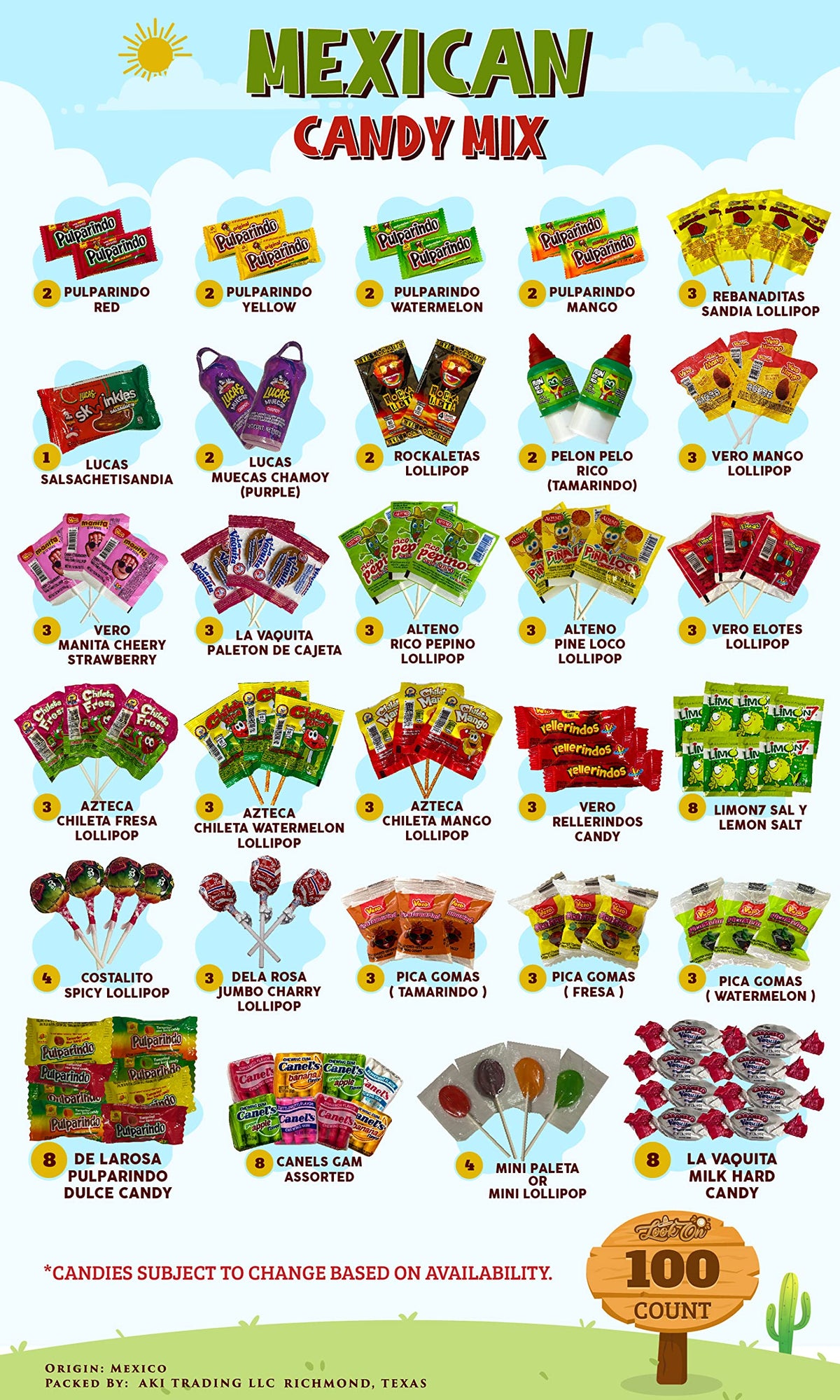 LookOn Premium Candy Assortment: premium flavors ready for snacking at home.