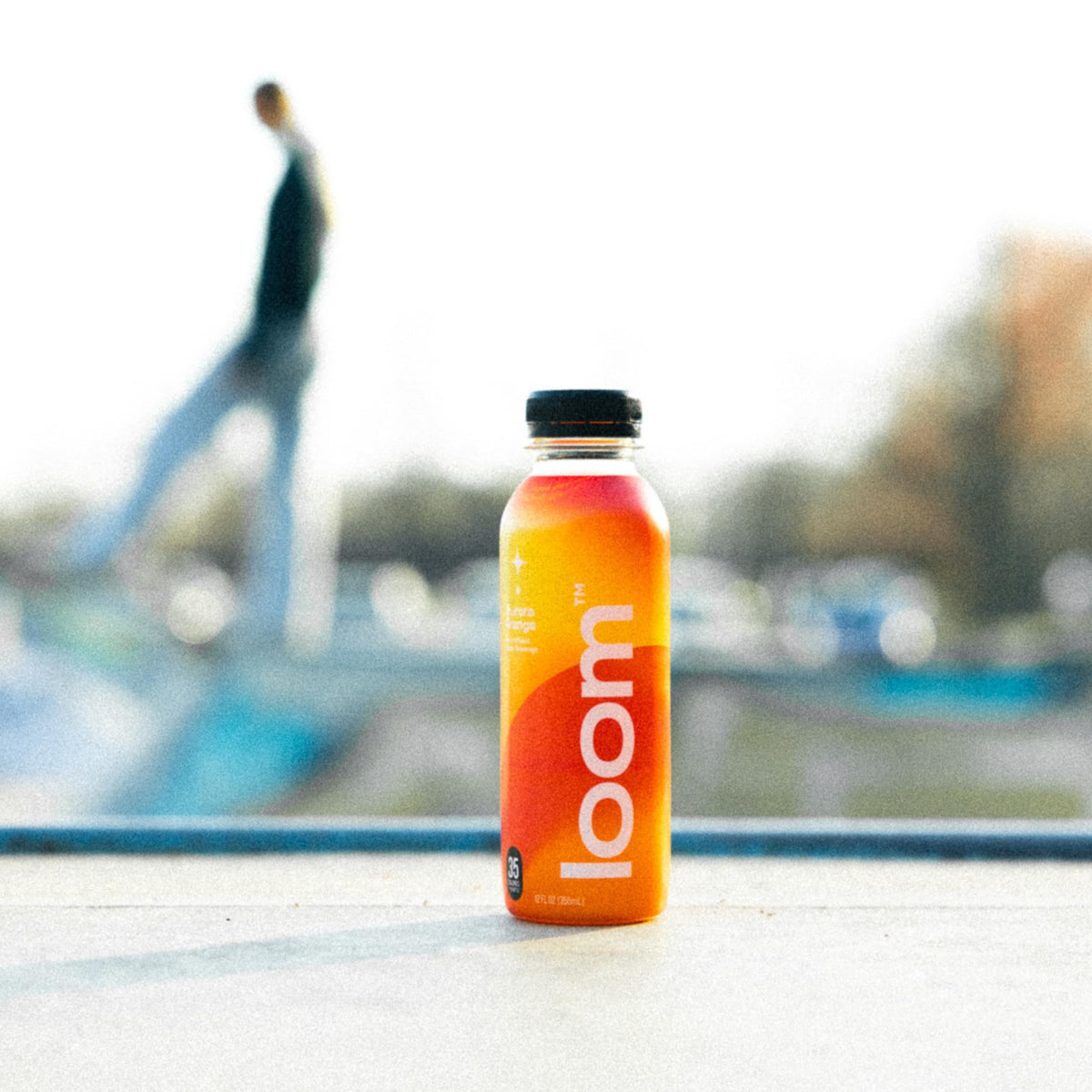 Loom Aurora orange juice ingredients showcase real fruit juice