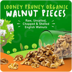 Looney Pruney California-grown walnuts from a family ranch, farm-fresh quality.