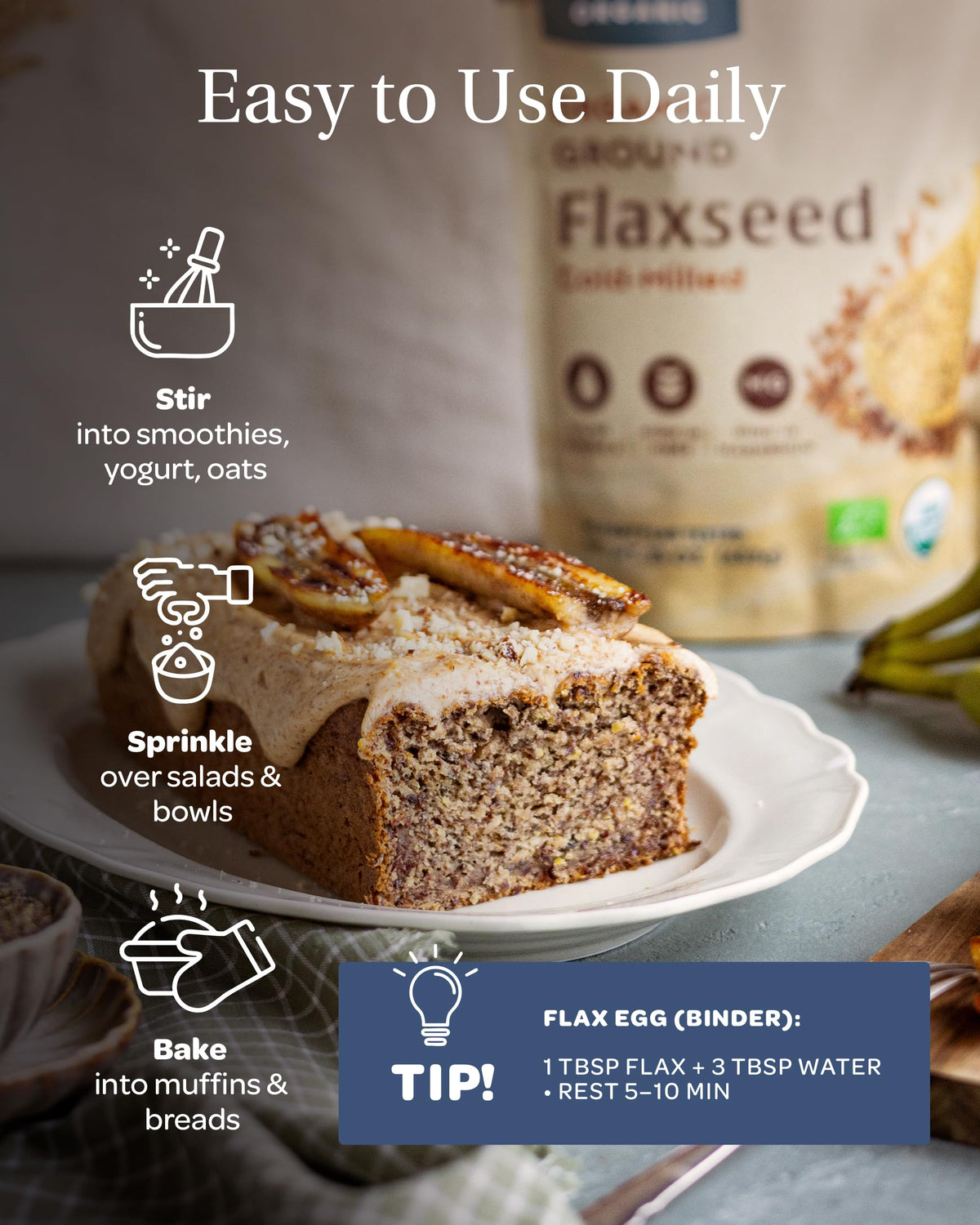 LOOV resealable pouch protecting delicate oils for flavor.