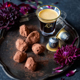 Morning ritual with L'OR DECAF espresso at home