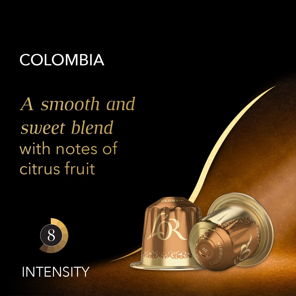L'OR espresso capsules compatible with Nespresso Original machines for versatile brewing