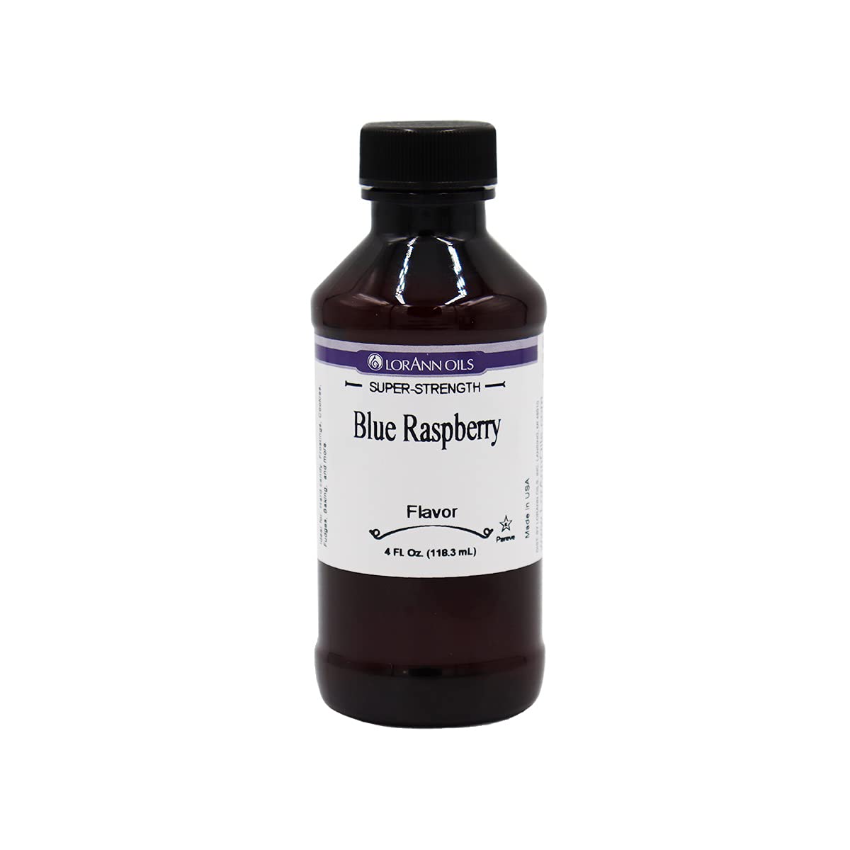LorAnn Blue Raspberry SS Flavor bottle for bold confections.