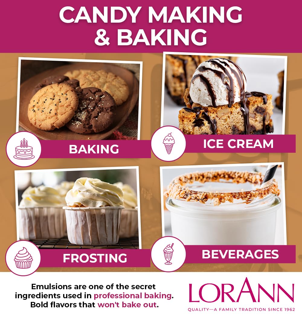 LorAnn Brown Butter Emulsion closeup highlights nutty aroma and texture
